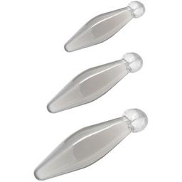 Obsenza - Anal play rimmer de dedo 3 piezas transparente - Image 1