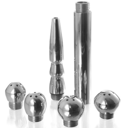 Obsenza - Vaginal- und Anal-Reinigungsset 5-teilig von METAL HARD - Image 1