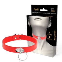 Obsenza - Collier Vegan en Cuir Fétiche pour Femmes – Accessoire BDSM Élégant - TU - Image 1