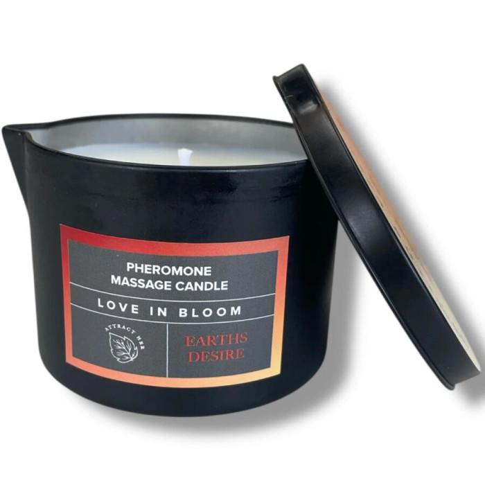 Obsenza - Bloom massage candle sativa earths desire 150 ml - Image 1