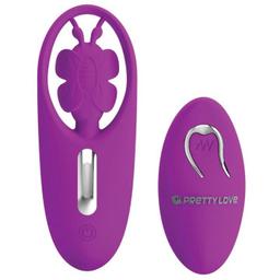 Obsenza - Pretty Love Dancing Butterfly Panty Stimulator with Remote Control - Lilac - Image 1