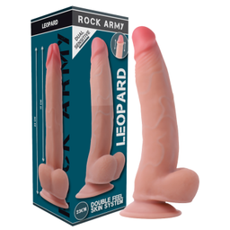 Obsenza - ROCKARMY Doppel-Dichte Leopard 23 cm – Realistischer Dildo mit Saugnapf - Image 1