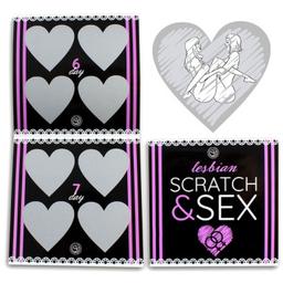 Obsenza - Jeu de Scratch Sexy pour Couples - Positions Lesbiennes - Image 1