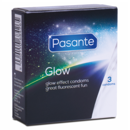 Obsenza - Preservativos Pasante Glow no Escuro - Pack de 3 Unidades - Image 1
