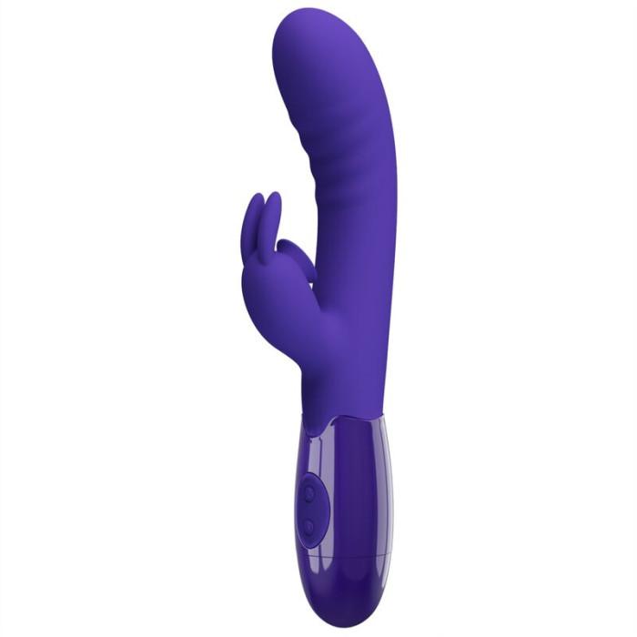 Obsenza - Vibrador Rabbit Cerberus Youth Violeta de Alta Tecnología para Placer Personalizado - Violeta - Image 1
