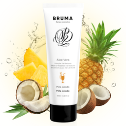 Obsenza - Aloe Vera Pina Colada Flavored Sliding Gel by BRUMA - 100ml - Image 1
