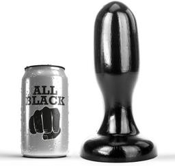 Obsenza - Plug Anal Profundo 19,5 cm All Black para Prazer Máximo - Preto - Image 1
