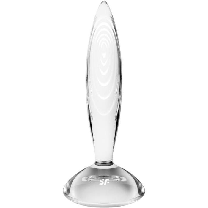 Obsenza - Sparkling Crystal Borosilicate Glass Anal Plug for Sensual Pleasure - Image 1