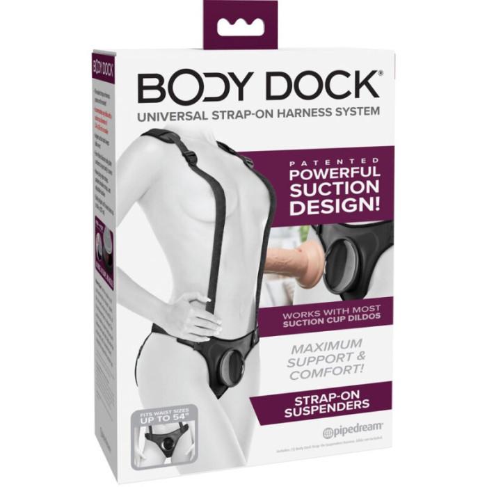 Obsenza - Body Dock Suction Strap-On Harness for Effortless Play - Image 1