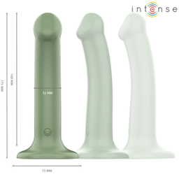 Obsenza - Intense Becca Vibrator with Suction Cup and 10 Vibration Modes - Green - Image 1