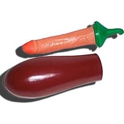 Obsenza - Spicy Eggplant Surprise Penis Toy for Bachelor Parties - Image 1