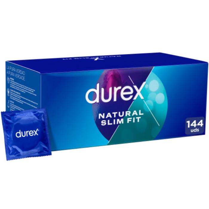 Obsenza - Durex Natural Slim Fit Basic Kondome Pack 144 Stück - Image 1