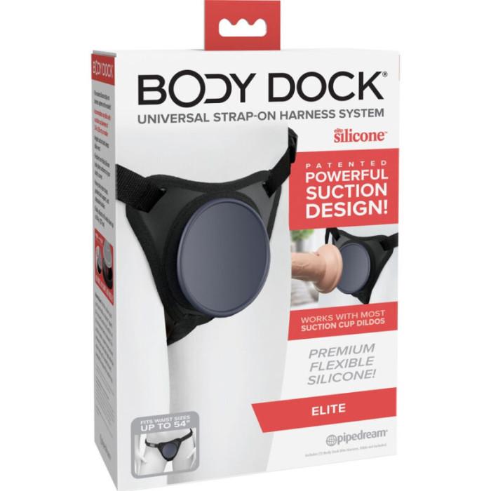 Obsenza - Arnês Body Dock Elite Pipedreams para Strap-On e Vibradores - Image 1