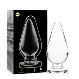 Obsenza - Plug Anale in Vetro Borosilicato Nebula Series Ibiza 11 cm o 5 cm - Image 1