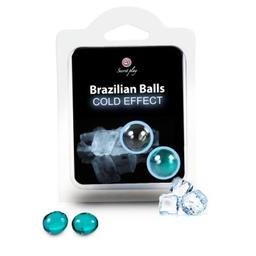 Obsenza - Bolas de Efecto Frío Brazilian con 2 Unidades para Estimulación Sensual - Image 1