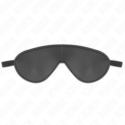 Obsenza - Maschera in Pelle KINK Semplice 19,5x7,5 cm per Mistero e Sensualità - Image 1