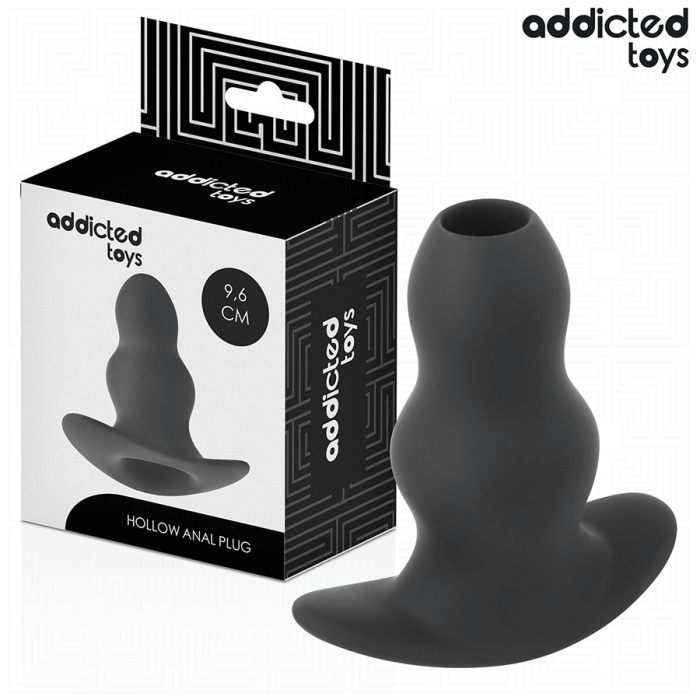 Obsenza - Hollow anal plug silicone size m 9.6 cm - Image 1