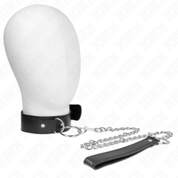 Obsenza - Collar con Correa Ajustable Modelo Básico 36-43 cm KINK - Beige - Image 1