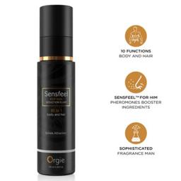 Obsenza - Sensfeel pour homme élixir de séduction 10 en 1 corps et cheveux 100 ml - Image 1