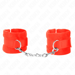 Obsenza - Muñequeras para Principiantes KINK Rojo 30x7 cm - Estilo, Control y Seguridad - Rojo - Image 1