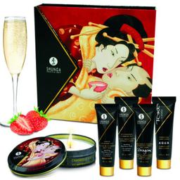 Obsenza - Shunga Geisha Erdbeer- und Cava-Kit für sinnliche Momente - Image 1