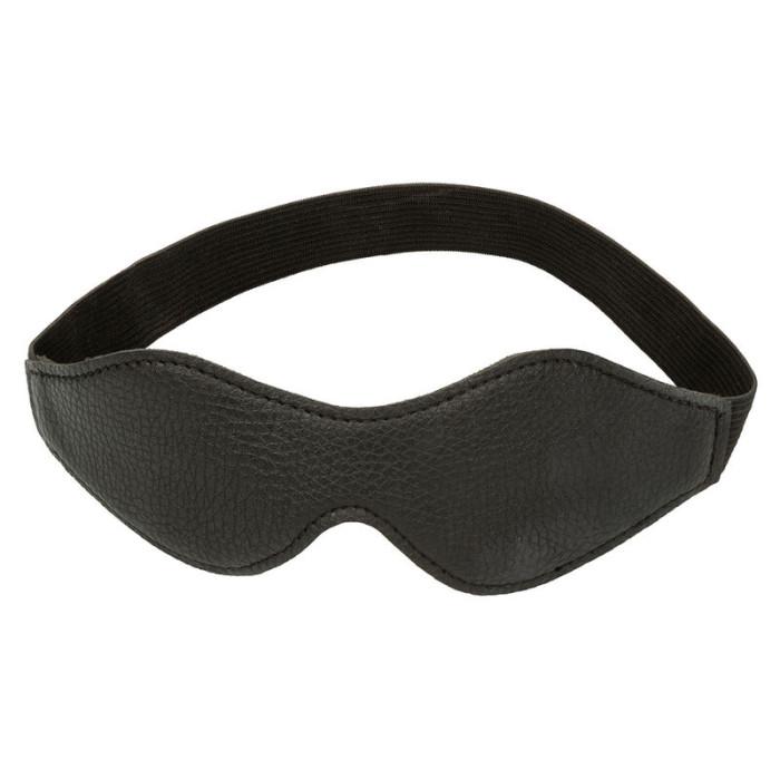 Obsenza - Maschera Nocturnal in PVC Pelle per Blackout Totale - Nero - Image 1