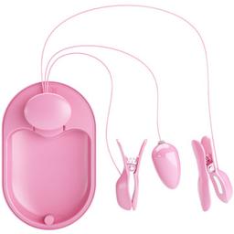 Obsenza - Entdecken Sie die PRETTY LOVE Überraschungsbox Rosa Elektrostimulationspinzette für intensive Brustwarzenstimulation - Image 1