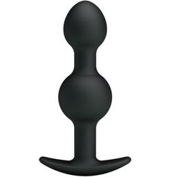 Obsenza - Pretty Love Silicone Anal Beads for Enhanced Stimulation 10. - Black - Image 1