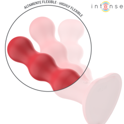 Obsenza - INTENSE Cody Vibrator mit Saugnapf und Fernbedienung für intensive Stimulation - Rot - Image 1