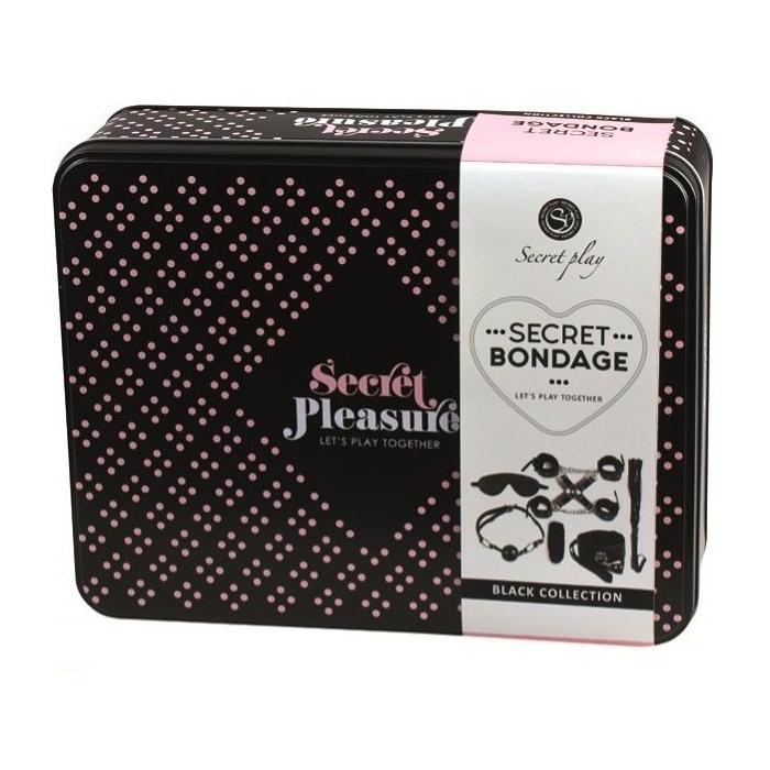 Obsenza - SecretPlay 8-Piece BDSM Set for Beginners and Experts - Black - Image 1