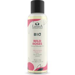 Obsenza - Olio da Massaggio Bio alla Rosa Selvatica Luxuria – INTIMATELINE - 100ml - Image 1