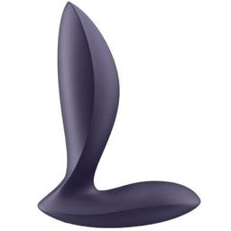 Obsenza - Power Plug Vibraciones Profundas para Placer Anal con Bluetooth de Satisfyer - Violeta - Image 1