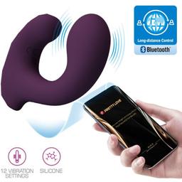 Obsenza - Vibrador Billy en Forma de C con Control Remoto y App Gratuita - Violeta - Image 1