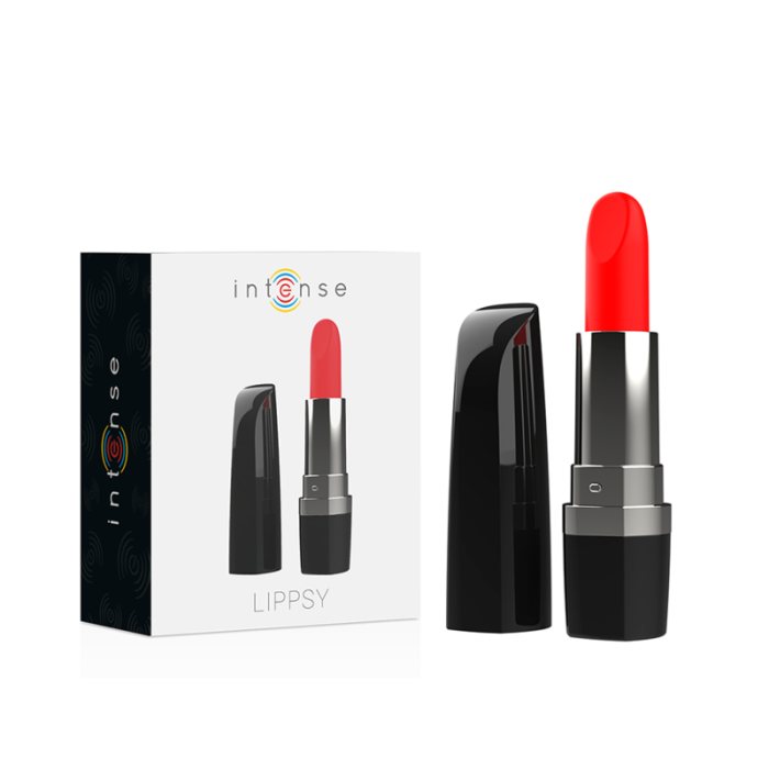 Obsenza - Batom Vibrante Lippsy: Mini Vibrador Portátil e Discreto - Vermelho - Image 1