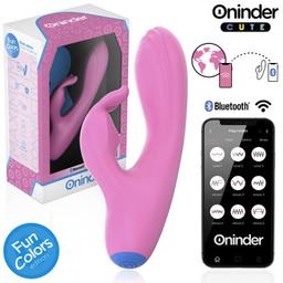 Obsenza - Vibrador Love Bunny G-Spot y Clítoris con App ONINDER CUTE - Image 1