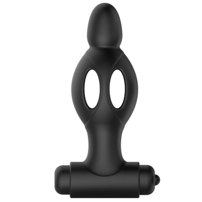 Obsenza - Mr Play Silicone Vibration Anal Plug – 10 Modes for Ultimate Pleasure - Image 1