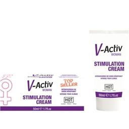 Obsenza - Crema Stimolante V-Activ Donna per Piacere e Rivitalizzazione - 50ml - Image 1