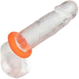 Obsenza - Anel Prolongador Alpha Grande Silicone Líquido para Prazer Duradouro - Laranja - Image 1