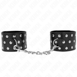 Obsenza - Retenues-Poignets Punk Réglables 19-24 cm x 5,5 cm KINK - Image 1