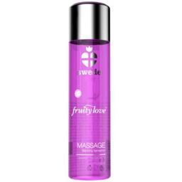 Obsenza - Óleo de Massagem Fruity Love Efeito de Aquecimento com Framboesa e Ruibarbo - Rosa - Image 1