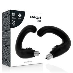 Obsenza&#x20;-&#x20;Addicted&#x20;Toys&#x20;Anal&#x20;Massager&#x20;for&#x20;Prostate&#x20;and&#x20;Perineum&#x20;Stimulation&#x20;-&#x20;Black&#x20;-&#x20;Image&#x20;1