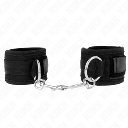 Obsenza - KINK Handgelenkfesseln Verstellbar 18-35 cm x 6 cm für BDSM &amp; Kontrolle - Schwarz - Image 1