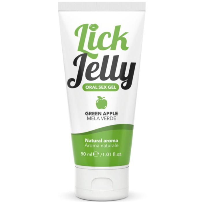 Obsenza - Lick Jelly Mela Verde – Lubrificante Gel Gustoso e Idratante - 50ml - Image 1