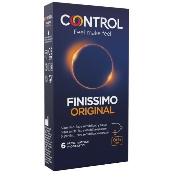Obsenza - Control Finissimo Original Ultra-Thin Condoms – 6 Pack - Image 1