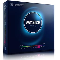 Obsenza - My Size Pro Kondome 64 mm, 36 Einheiten – Individuelle Passform für maximales Sicherheit und Komfort - Image 1