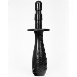 Obsenza - Plug Anal avec Système d'Aspiration Hung System 23,5 cm - Noir - Image 1