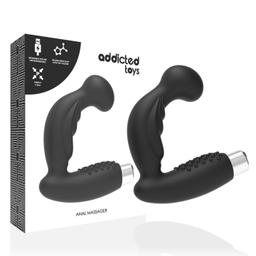 Obsenza - Prostat Vibrator Modell 3 Wiederaufladbar Schwarz von Addicted Toys - Image 1
