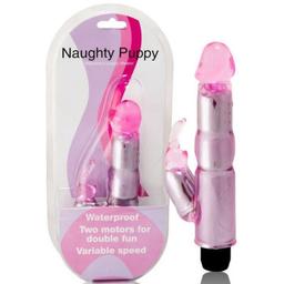 Obsenza - Vibrador Gelatinoso com Estimulador Ajustável BAILE - Rosa - Image 1