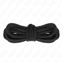 Obsenza - Corde en coton de 10 mètres pour bondage et shibari - Noir - Image 1