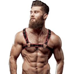 Obsenza - Arnês de Peitoral Masculino Ecológico para Dominação e Estilo - OS - Image 1